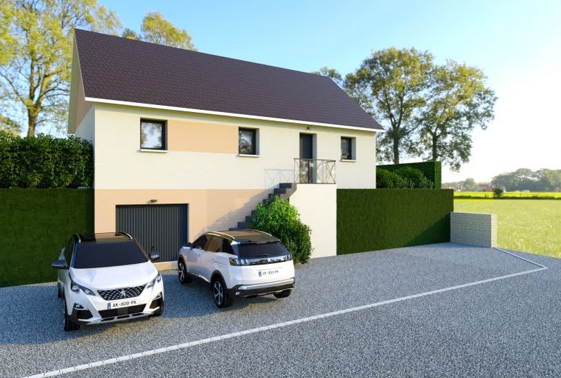  Vente Terrain + Maison - Terrain : 614m² - Maison : 74m² à Saint-Denis-le-Thiboult (76116) 