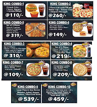 Hot Pizza King menu 2