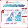 [Combo 1 Kit + 3 Gel] Bộ Kit Tẩy Trắng Răng Smilee - Tự Làm Trắng Răng Tại Nhà Chỉ 20 Phút - Nhập Khẩu Mỹ