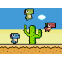 Pixel Dino Run Game