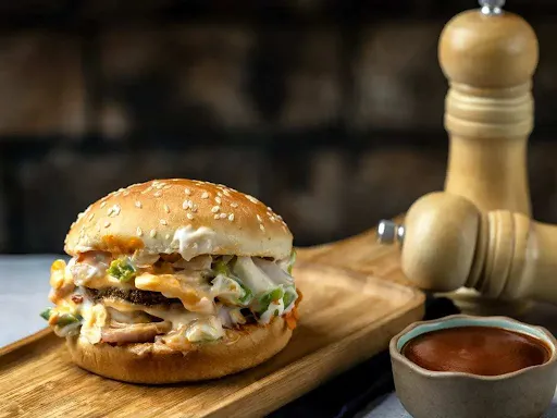 Paneer Fiery Burger