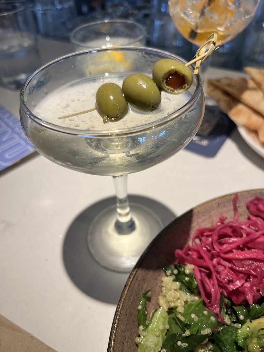 Dirty martini