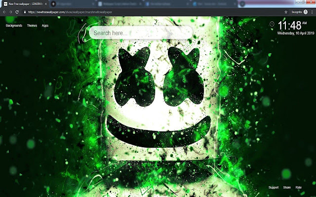 Marshmello Hdの壁紙新しいタブ