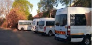 The Limpopo transport department took 14 taxis off the road on Thursday.