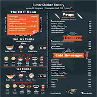 Butter Chicken Factory menu 2