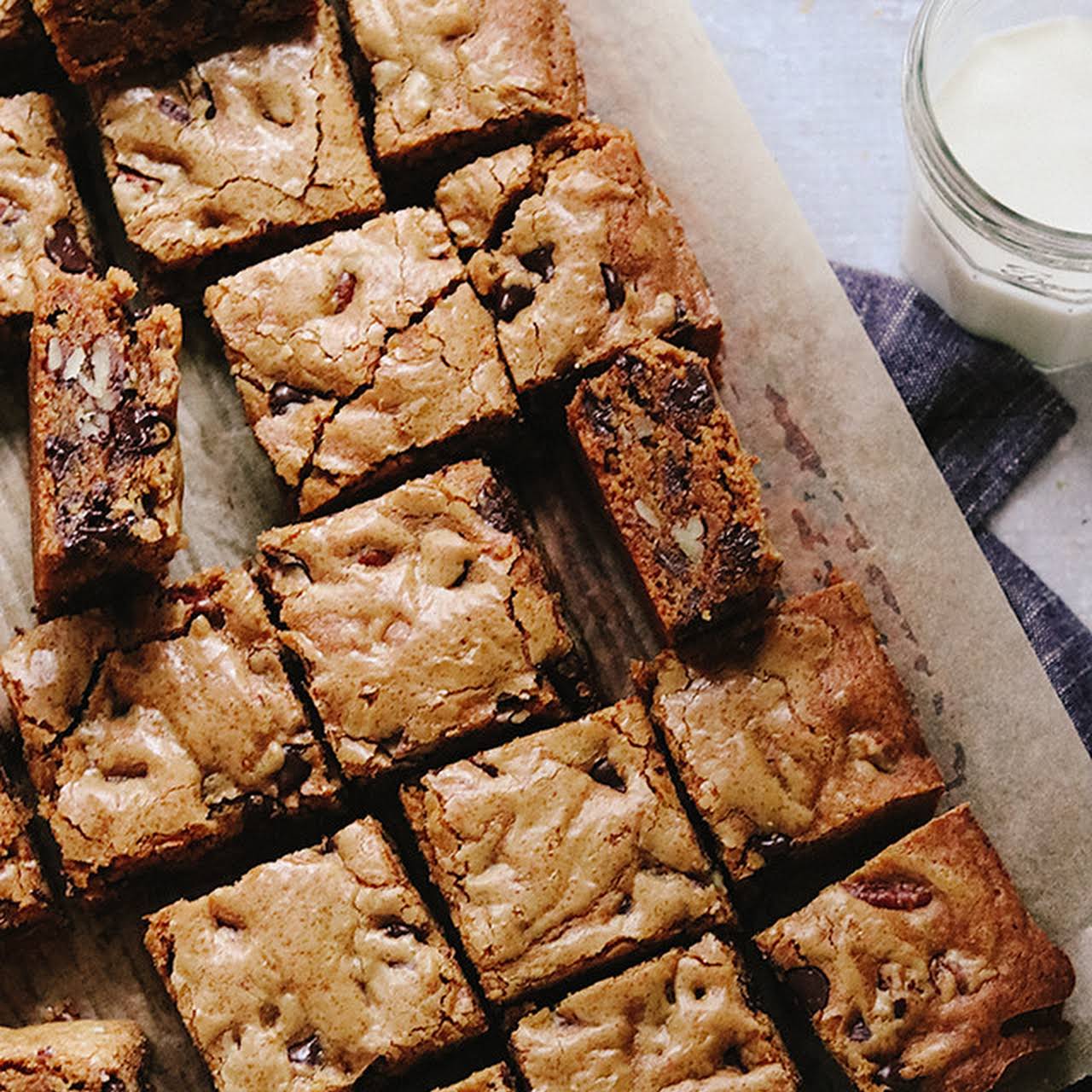 Caramel Canvas Blondies