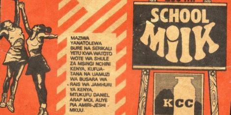 Free school milk introduced in the 1980s by President Daniel Moi