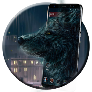 Download Night Wolf Theme Cool Wallpaper For PC Windows and Mac