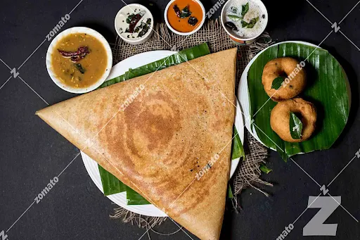 Masala Dosa + Vada Sambar + Butter Milk