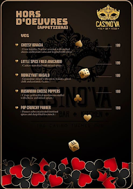 Casinova Pub And Kitchen menu 2