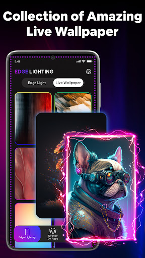 Screenshot Edge Lighting Colors & Border