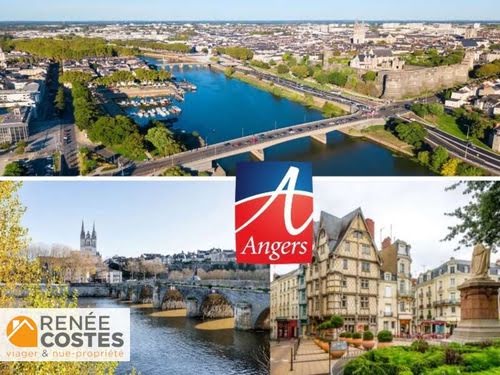 Vente viager 4 pièces 75 m² à Angers (49000), 105 600 €