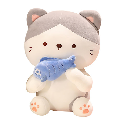 Title 1, Cute Cat Doll Plush Toy for Girls, Hugging and ...