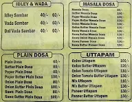 Shakti Sagar menu 2