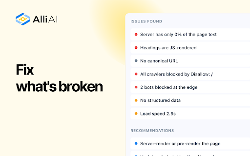 AI Visibility Checker by Alli AI screenshot 4