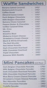 The Waffle Jar menu 2