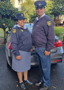 Sergeants Andrea Sinclair and Wayne Snyders.