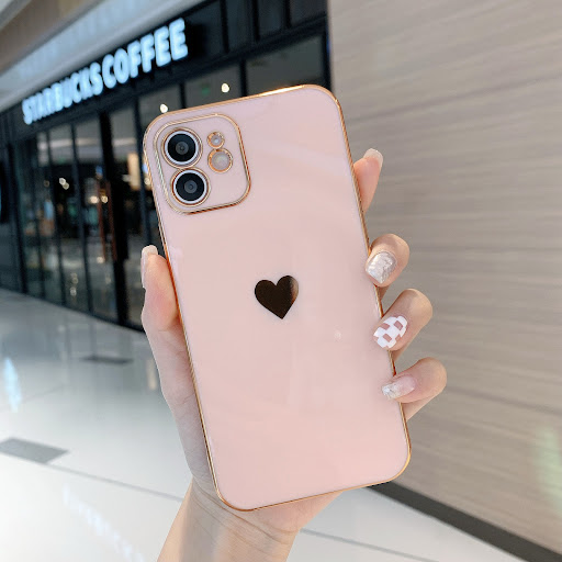 Title 7, Fashion Side Love Electroplating Mobile Phone C...