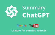 ChatGPT for Summary Search & YouTube small promo image