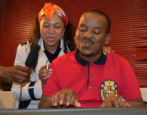 Gospel singer Sfiso Ncwane and his wife Ayanda.