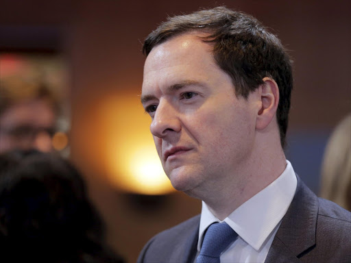 British Chancellor of the Exchequer George Osborne arrives for the start of the International Monetary and Financial Committee (IMFC) Meeting during the 2016 World Bank-IMF Spring Meeting in Washington April 16, 2016. Photo/REUTERS