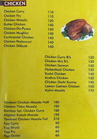 Bombay Restaurant menu 6