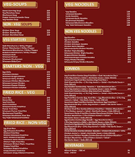 The Chinese Cuisine menu 1