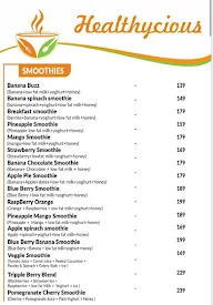 HEALTHYCIOUS menu 5