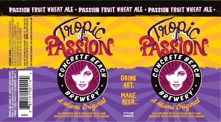 Logo of Concrete Beach Tropic Of Passion