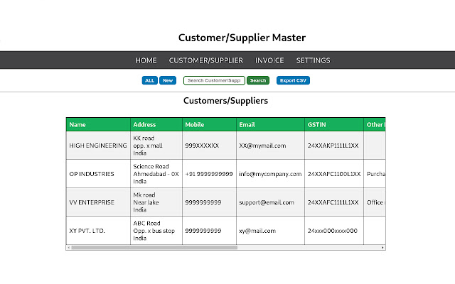 MeraBill - GST Invoice Generator