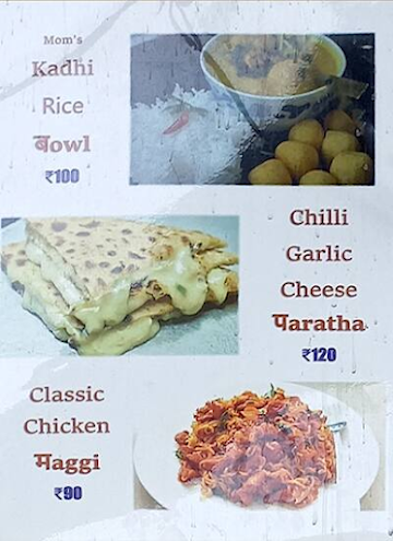 The Paratha Factory menu 