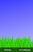 Breezy Grass Live Wallpaper Screenshot