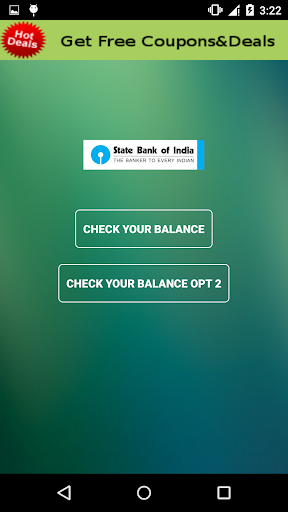 Bank account balance checker