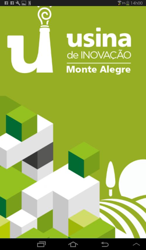 Android application Usina de Inovação Monte Alegre screenshort