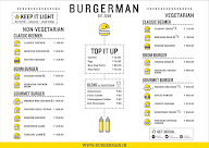 Burgerman Nungambakkam menu 2