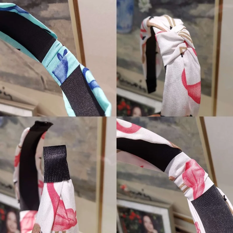Bandeau coréen en tissu pour femmes, à large bord, pour se laver le visage, doux et absorbant, idéal pour le maquillage et les soins du visage.