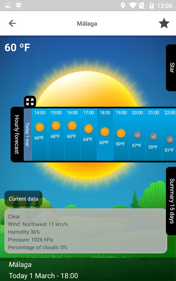    Weather 15 Days- screenshot  