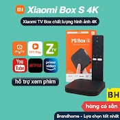 Hộp Tivi Tivi Box Xiaomi Mibox S 4K (Android 8.1) Bản Quốc Tế