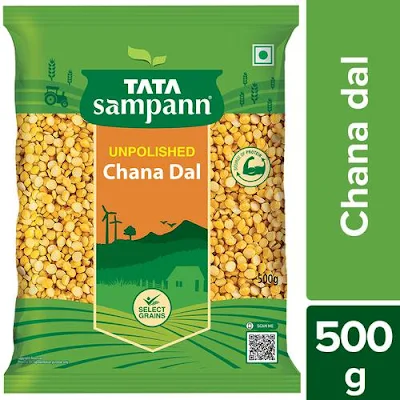 Tata Sampann Unpolished Chana Dal - 500 gm