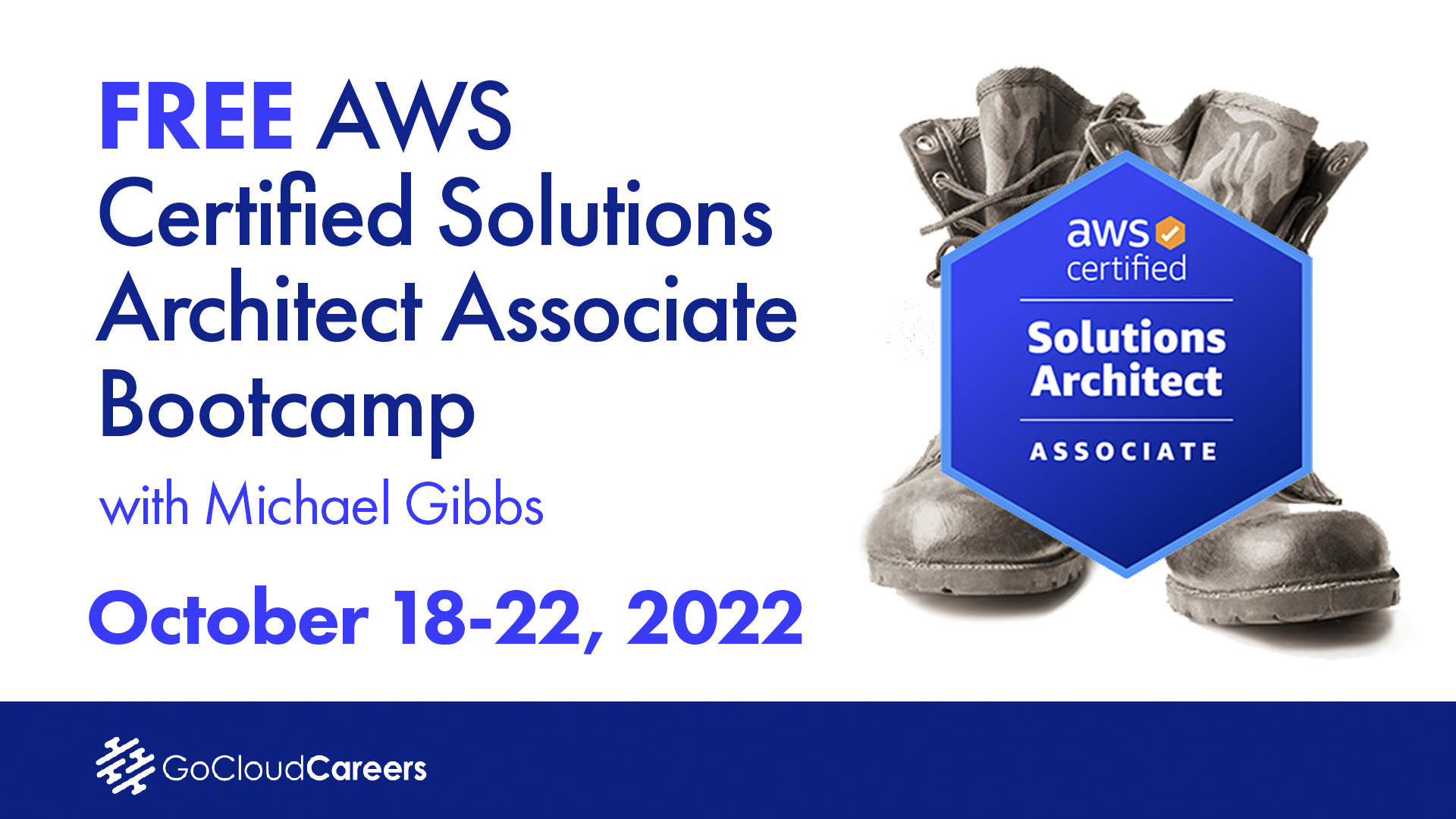 Ready go to ... https://www.gocloudcareers.com/aws-october-bootcamp [ FREE AWS Certified Solutions Architect Associate Live Bootcamp]