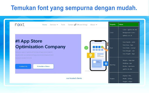 Penemu Font & Pendeteksi Gaya
