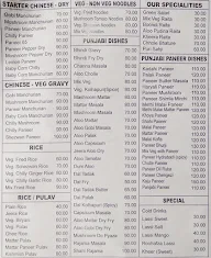 Delhi Restaurant & Chaat menu 3