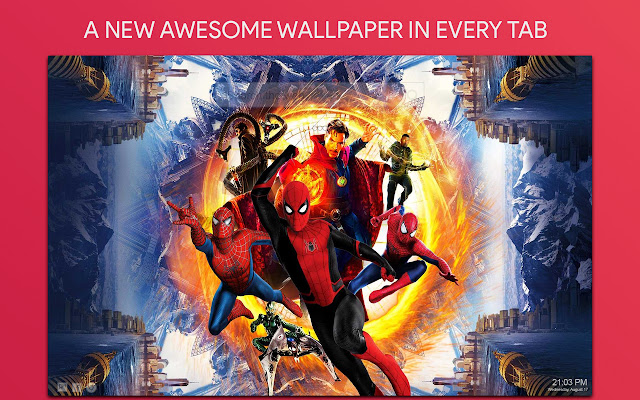 Spiderman No Way Home Wallpaper HD New Tab