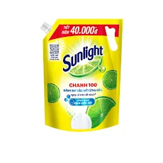 Nước rửa chén SUNLIGHT Chanh100 Túi 3.5kg