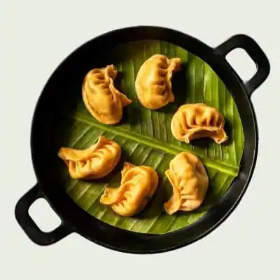 Glazed Chicken Momos - 6 Pcs