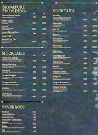 Juaan - The Fern Hotel menu 3