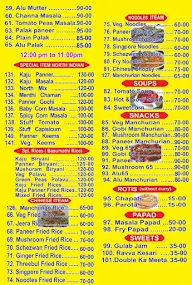 Vishnu Priya Udupi menu 2