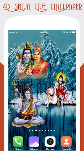 4D Shiva Live Wallpaper