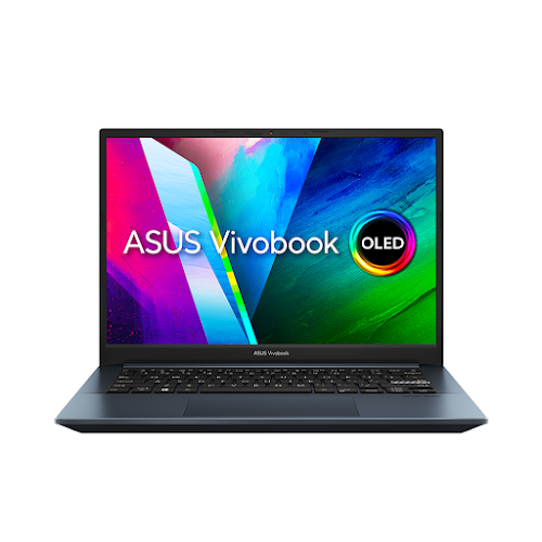 Máy tính xách tay/ Laptop Asus VivoBook Pro M3401QA-KM040T (AMD Ryzen 7 5800H) (Xanh) - Hàng trưng bày