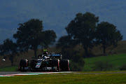 Valtteri Bottas of Finland driving the (77) Mercedes AMG Petronas F1 Team Mercedes W11 on track during practice ahead of the F1 Grand Prix of Tuscany at Mugello Circuit on September 11, 2020 in Scarperia, Italy.